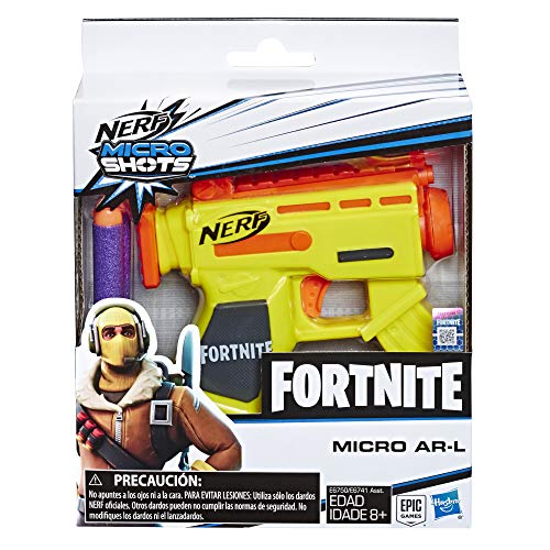 Hasbro-E6741EU40 Nerf Fortnite pistola lanzadardos 21x16cm, Multicolor (E6741EU40)