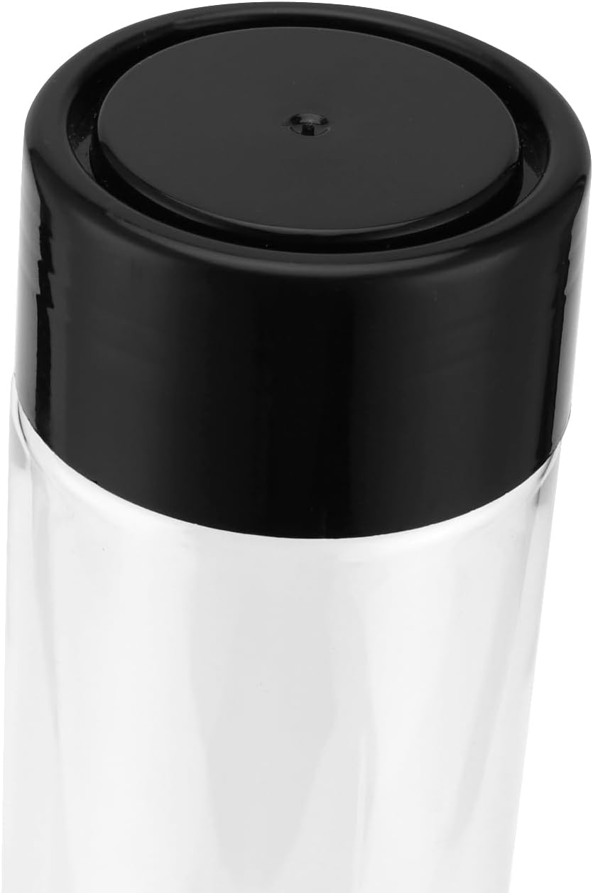 36 PCS Plastic Juice Bottles, 380ml/13oz Clear Sensory Bottles with Black Lids, Empty Water Bottles Bulk Bottle for Storing Smoothie, Milk and Homemade Beverages