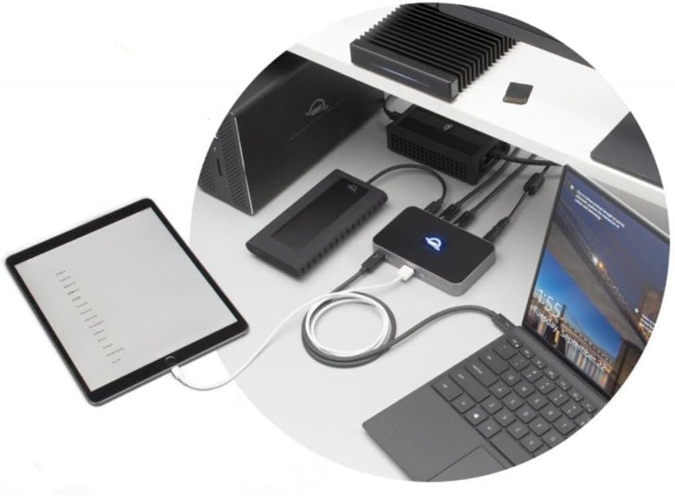 Outdoor Thunderbolt workstation dock Bundle product image