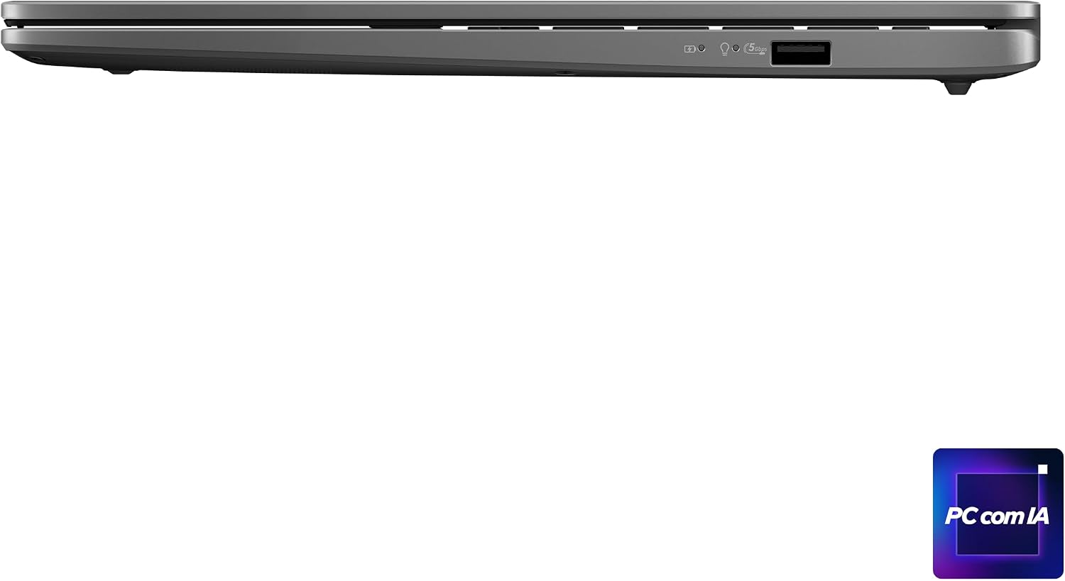Notebook ASUS Vivobook S14, Intel Core Ultra 5, 16 GB, 512 GB SSD, W 11 Home, 14.0'' FHD, Matte Gray - S3407CA-LY113W