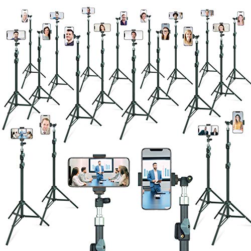 LINCO Lincostore Selfie Stick Family Video Call Business Multiplayer Conference Call, Cell Phone Stand for Apple & Androids Devices, C004B-20 Pack