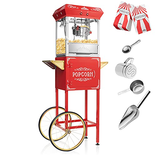 Commercial Popcorn Machine Vintage Style