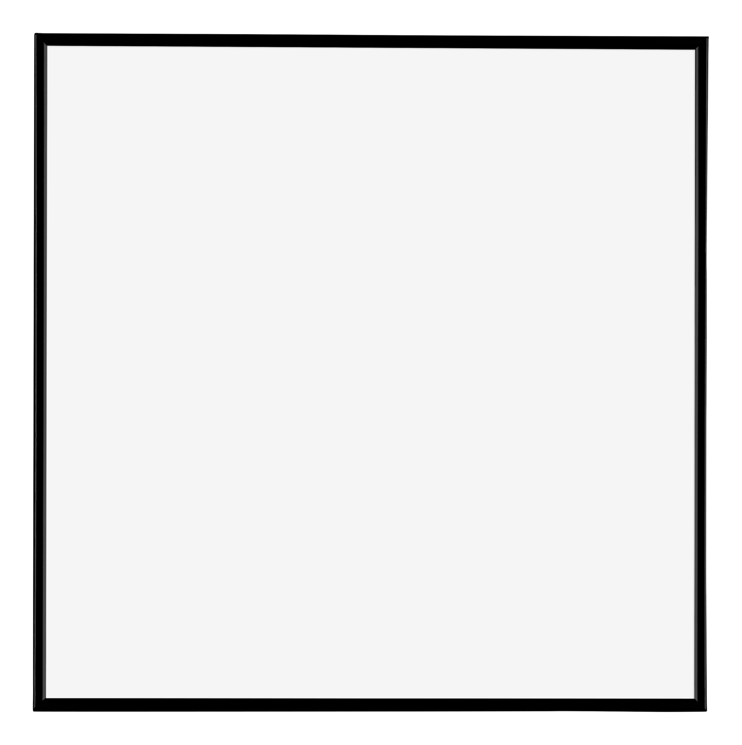 Cadre photo 60x60 cm - Noir Mat - Cadre photo en verre Plastique Anti Reflet Verre Acrylique - Cadre 60x60 cm - Easy