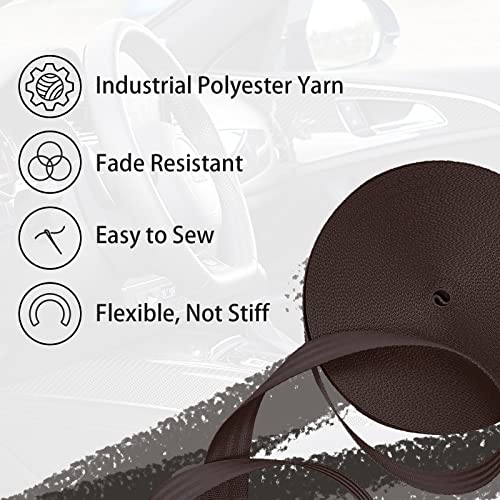Image of Polyester Webbing Strap 16+Colors - 1 inch&1.5 inch&1.9 inch - 16.5 25 33 55 Yards Heavy Duty Webbing Roll, Flat Webbing Strap for Indoor&Outdoor Gear, Climbing, DIY Crafting, Repairing