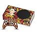 Head Case Designs Licenza Ufficiale Frida Kahlo Primo Piano Modelli Floreale Vinile Sticker Gaming Pelle Adesivo Compatibile con Xbox Series S Console And Controller Bundle