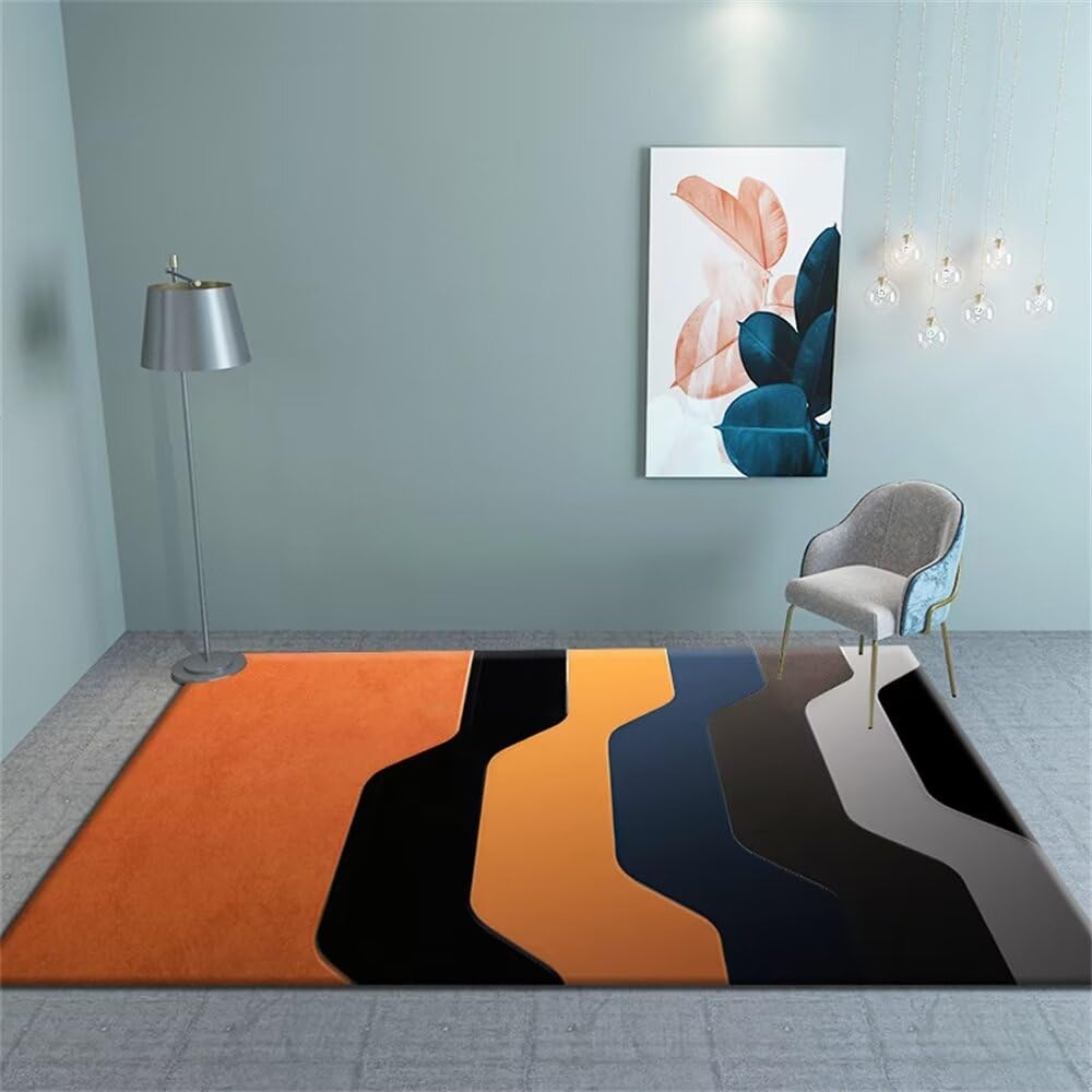 Alfombra de cocina infantil con carretera para el cuarto de juegos y salón