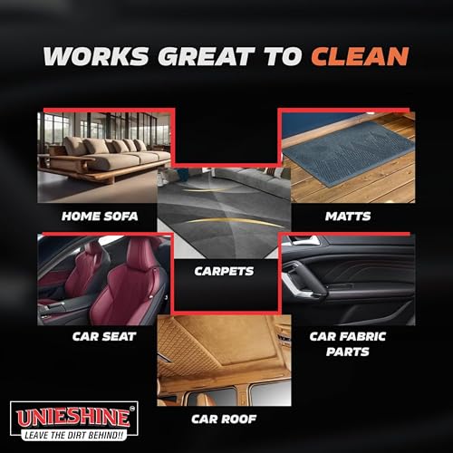 Image of Concentrated Upholstery & Carpet Cleaner | Car Interior, Sofa, Carpet & Roof Cleaner | Deep Stain Removal, Fresh Fragrance & Multi-Surface Fabric Cleaning Solution (500mL Ready to Use)