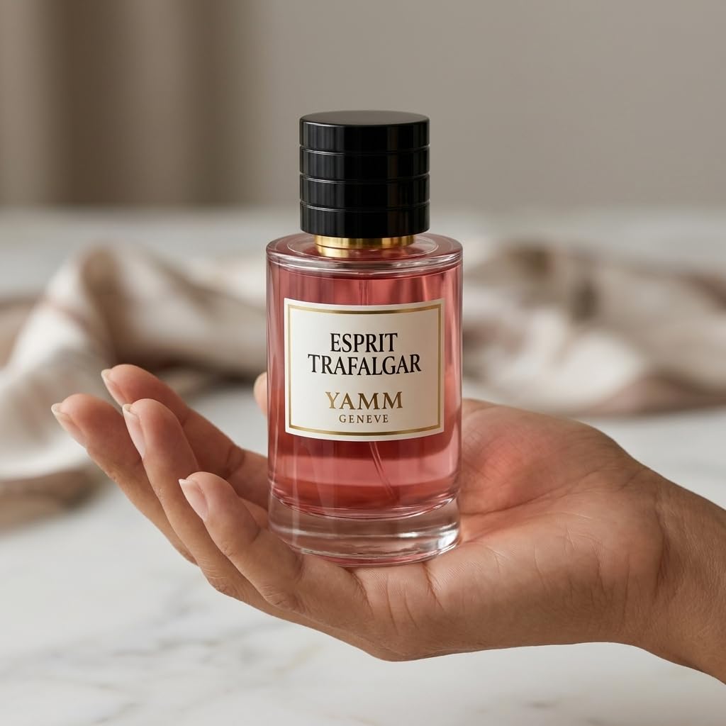 Esprit Trafalgar | Extrait de Parfum 50 ml | Unisex Parfum für Damen & Herren | Kirsche, Rosen & Rote Früchte | Fruchtig, Floral & Elegant | Luxus & Langanhaltend