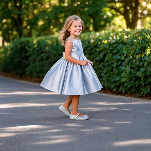THEE BRON Princess Dress Shoes for Toddler/Little Girls