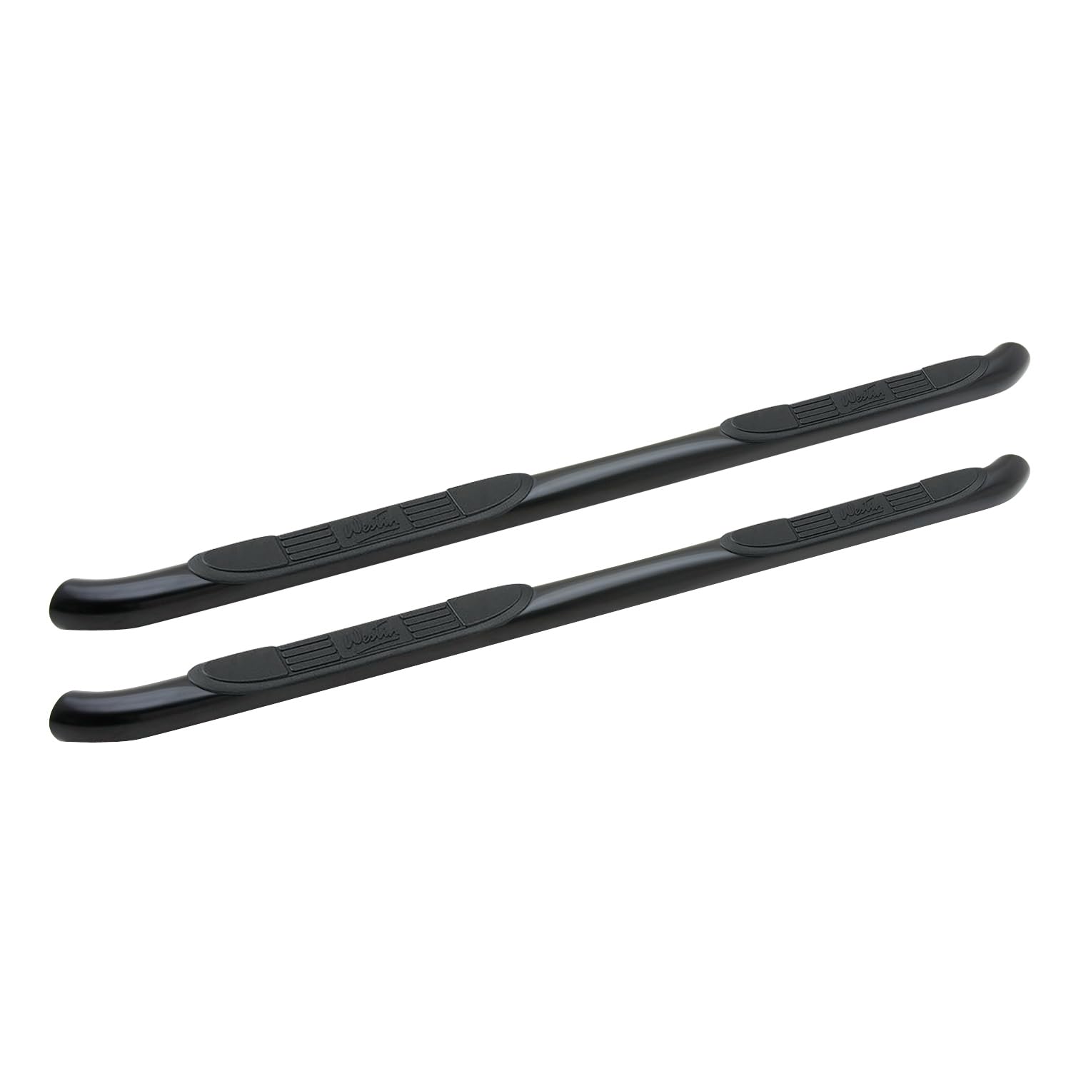 Westin 25-1455 Signature 3 Round Nerf Bars fits 1996-2002 4Runner 4Door Black Pair