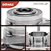 A-Premium 2 x Front or Rear Wheel Bearing and Hub Assembly with 5-Lug Compatible with Chevrolet Malibu 16-20, Cadillac ATS 18-19, Buick Lacrosse 17-19, Regal Sportback, Envision, Cascada, Regal TourX