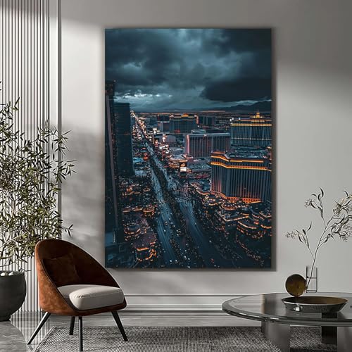 Tableau moderne de bâtiments CUDAOO pour raviver un mur terne ou vide - 2