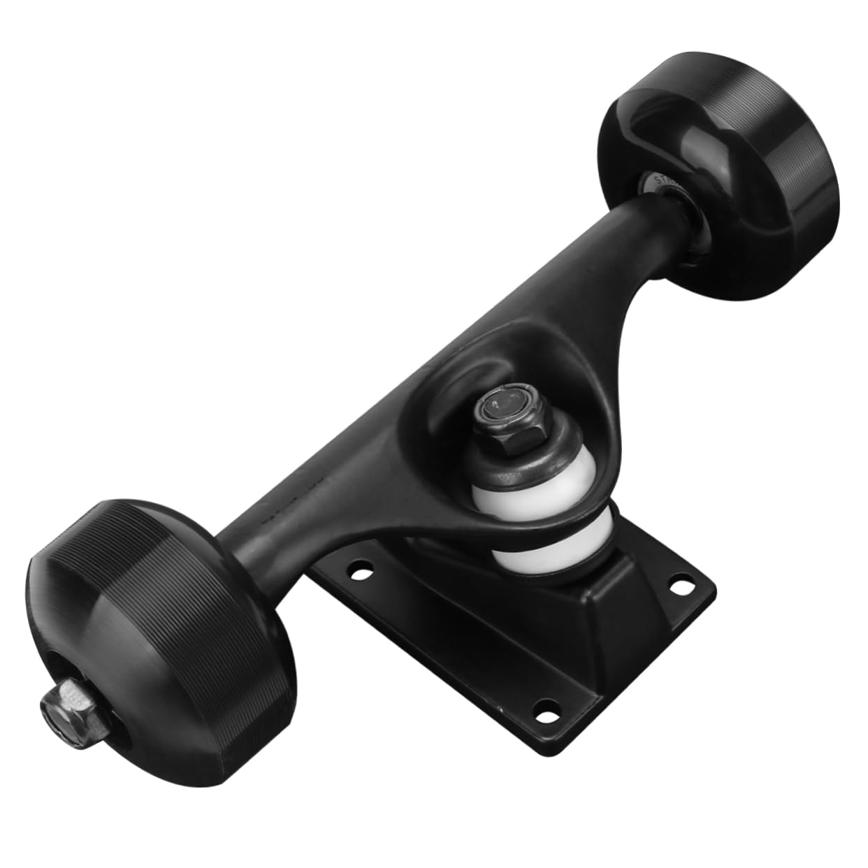 HANABASS Skateboard Accessories 5inches Bracket Bearings Wheels Set for Skaters