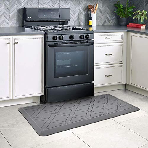 DEXI Küchen-Anti-Ermüdungsmatte, Bodenläufer, Teppich für vor dem Waschbecken, gepolsterter Komfort, stehend, 50,8 x 107… - Image 8