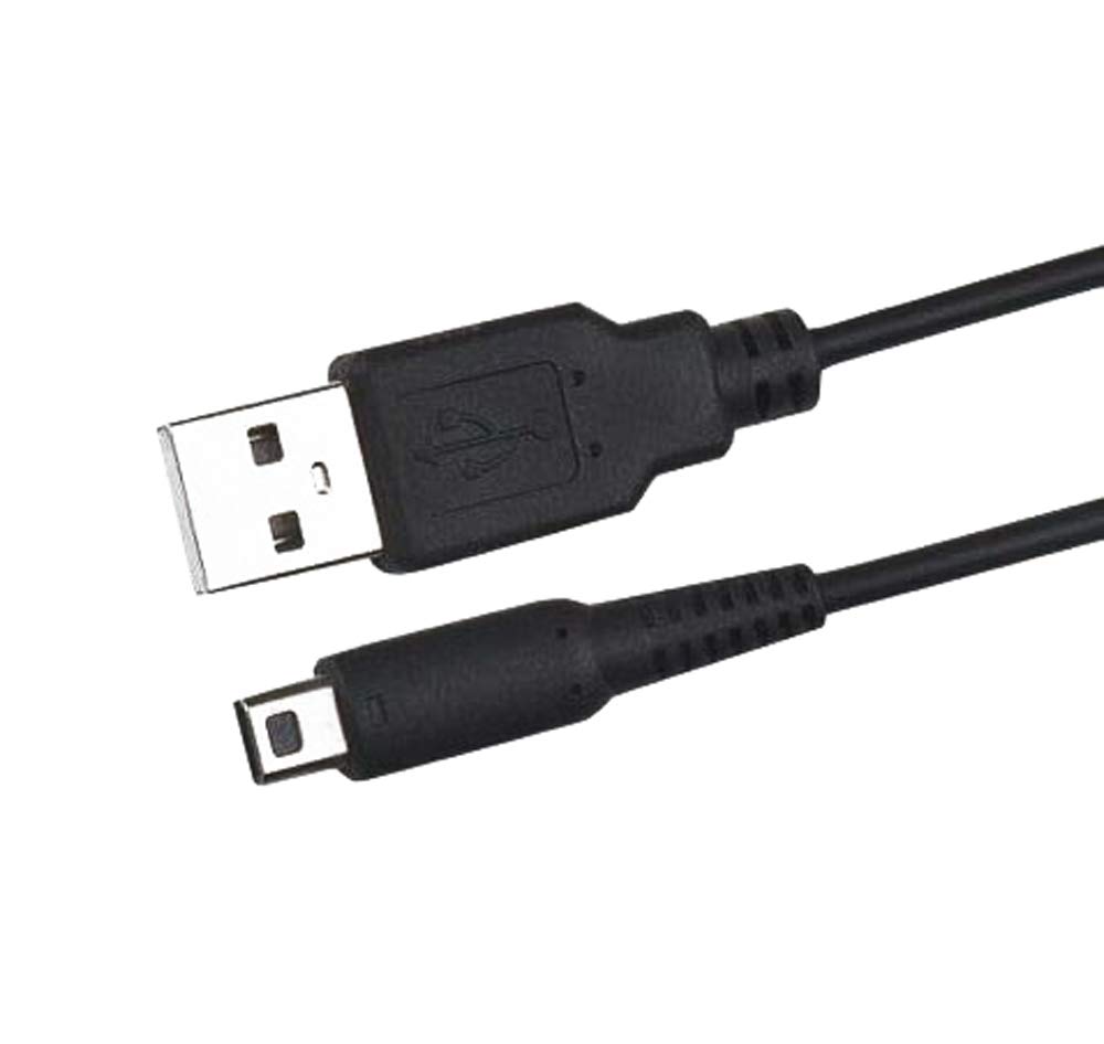 TGC USB Power Charging Charger Data Cable 1.8 Mtr for Nintendo DSi & DSi XL 3DS & 3DS XL Console