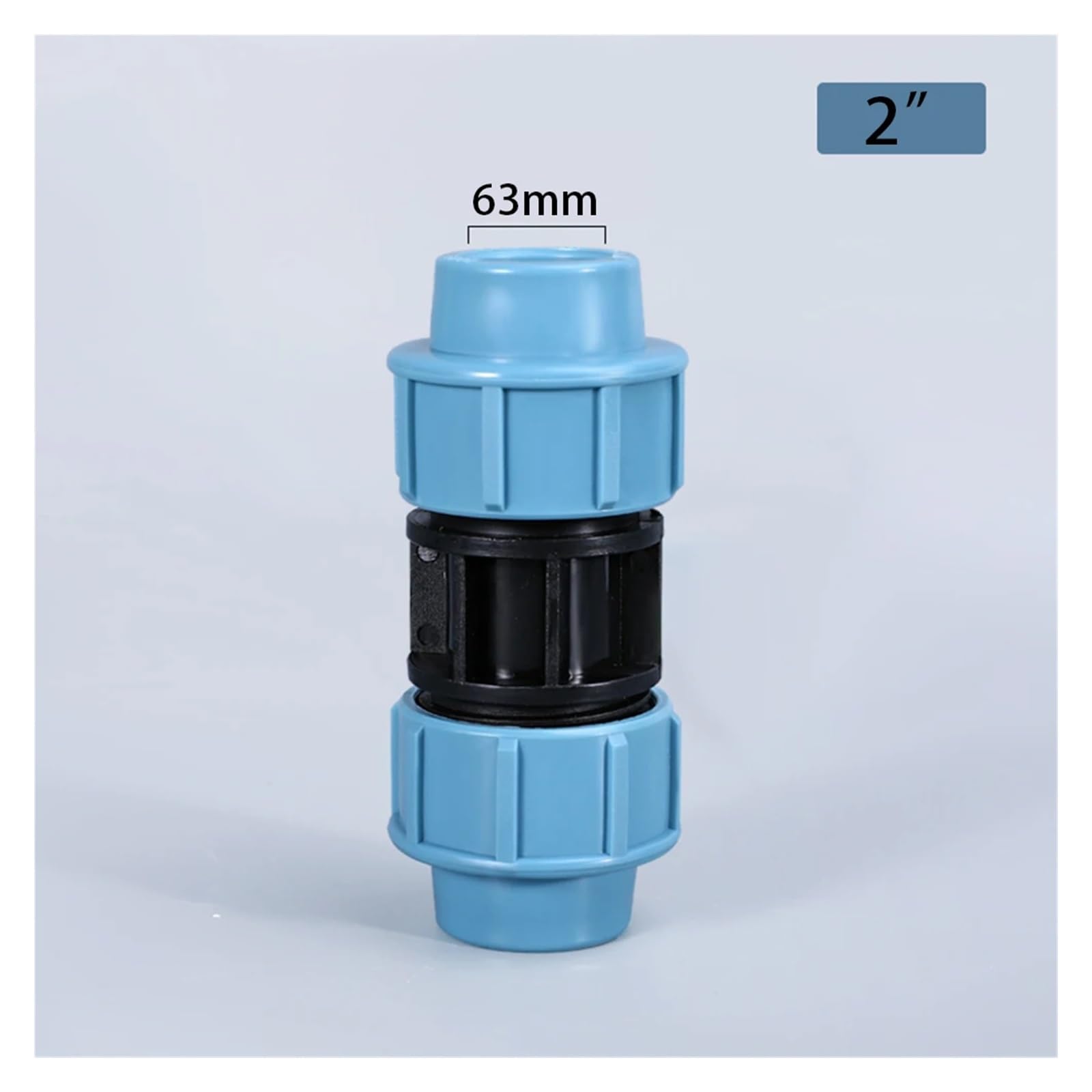 1 szt. Adapter do zbiornika na wodę 1'' 3/4'' 1/2'' Złącze redukcyjne do węża ogrodowego, kranu, złącza plastikowe do zbiorników IBC(63mm)