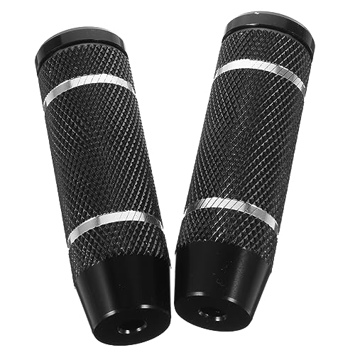 BRIGHTFUFU Sturdy Bike Foot Pedals Stainless Steel Bike Pegs Stunt Pedals for Bicycles Simple Design for Easy Use