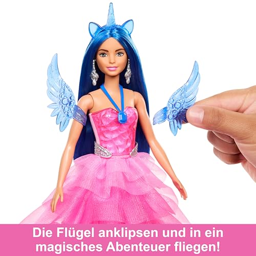Barbie 65. Jubiläums-Puppe und Einhorn – Ansicht 3
