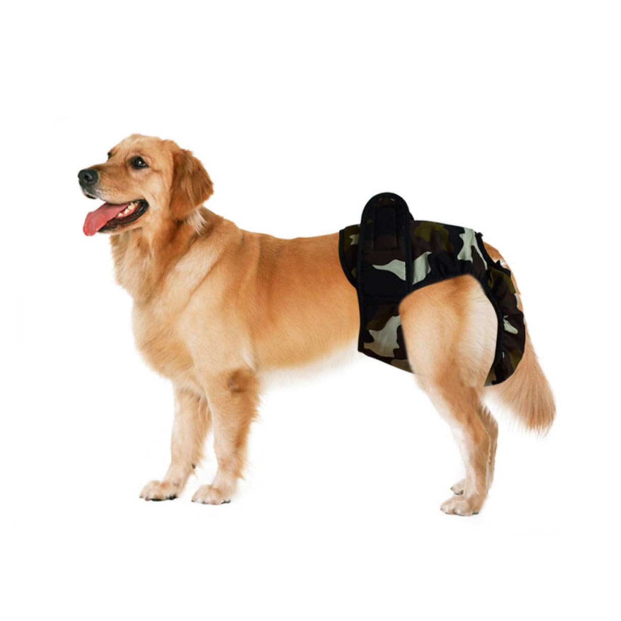 Pannolini per Cani Femmina Riutilizzabili 3pezzi in Cotone 2xl | Patch Adesivo, Taglia Xxl, per Animale Domestico, Confezione da 3 Pezzi