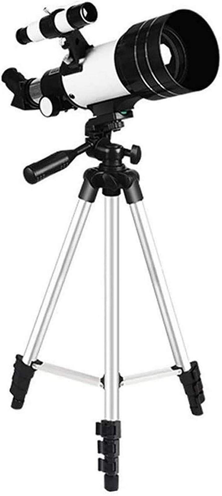 Télescope astronomique 70 mm avec trépied et sac de voyage pour débutant