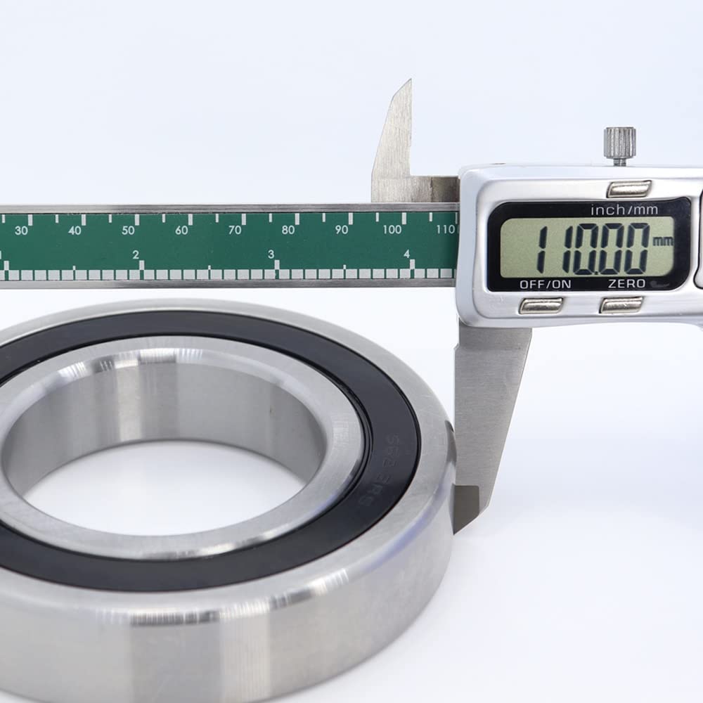 1PC S6212RS Portant 60 * 110 * 22 mm ABEC-3 440C Acier Inoxydable S 6212rs Roulements à Billes 6212 Poulage à Billes en Acier Inoxydable