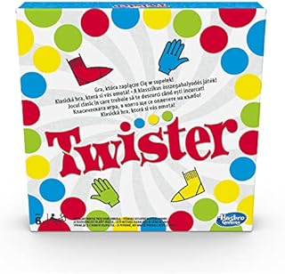 Hasbro Gra 98831789 Twister, Wielokolorowy, Od 6 lat
