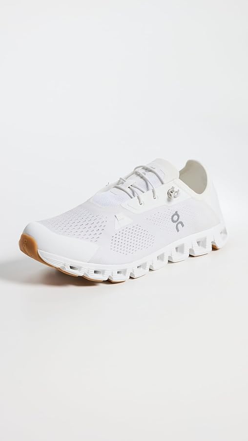 Amazon.com | On Women's Cloud 5 Coast Sneakers, All White, 7.5