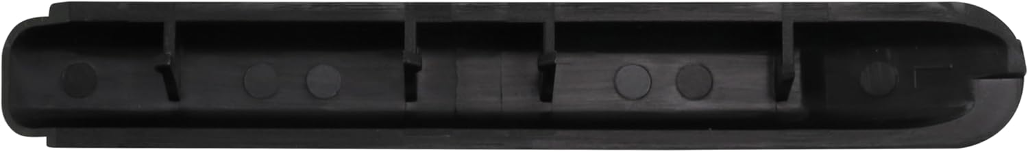 Left Hand RV Window Weep Hole Cover - Driver's Side Replacement for SE-GI & Atwood Windows - Black Plastic, Stops Whistling & Blocks Moisture