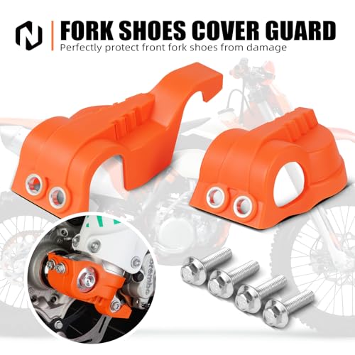 Protector naranja de horquilla NICECNC para enduro KTM 5