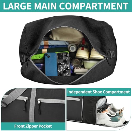 Image of Dimayar 85L Foldable Duffle Bag, Travel & Weekender, Overnight, Gym
