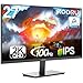 KOORUI Monitor 27' QHD, Pannello IPS, 100 Hz, Tempo di Risposta MPRT 1 ms, 95% DCI-P3,Adaptieve-Sync, HDMI 2.0 + DP 1.4, Inclinabile, Compatibile VESA, Ideale per Giochi e Lavoro Remoto, Nero