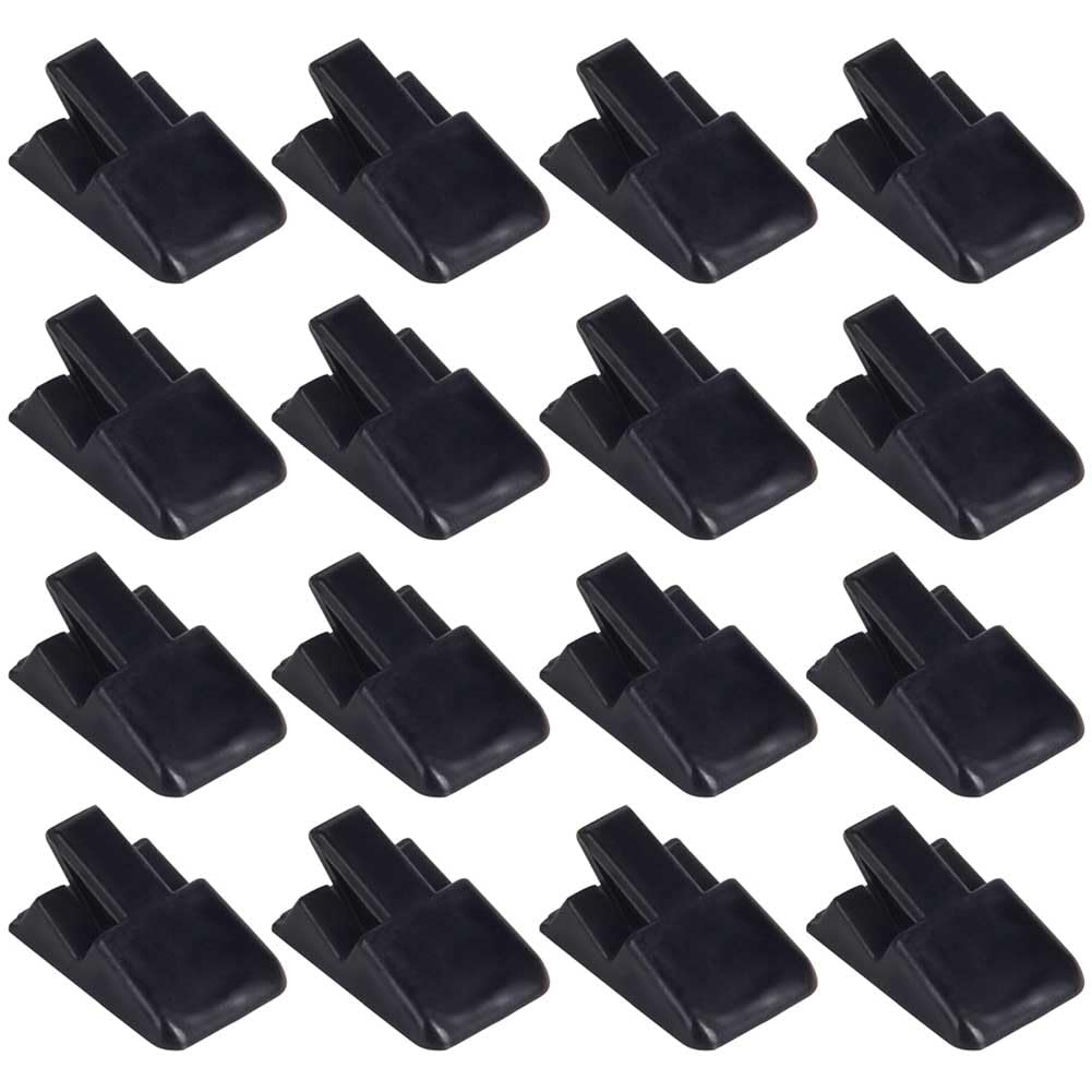 Teensery20 Pcs Black Plastic Ring Display Holder Single Ring Display Stand Showcase Display Organizer for Home or Store Usage