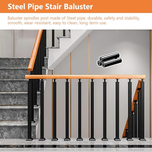 Ejes de barandilla de metal ajustables a 270 grados con kit de tornillos para escalera interior 6