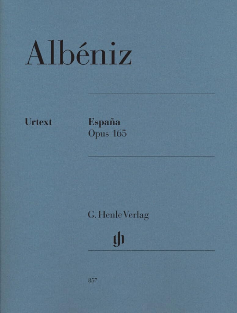 Albeniz: España op.165 - Piano - Henle - (HN 857): Instrumentation: Piano solo
