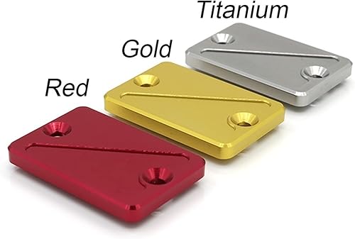 Miniatura 4 de Piezas de motocicleta para Yamaha XT660R 2004-2014 Tapa de la cubierta del depósito del líquido de frenos delanteros (color : dorado)