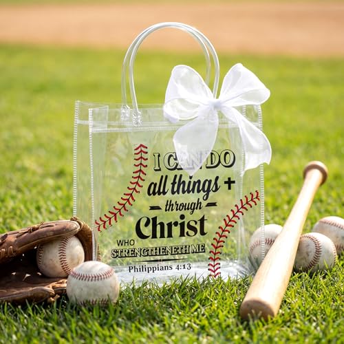Bolsas de béisbol con asas para recuerdos religiosos y obsequios de fe en eventos comunitarios 6