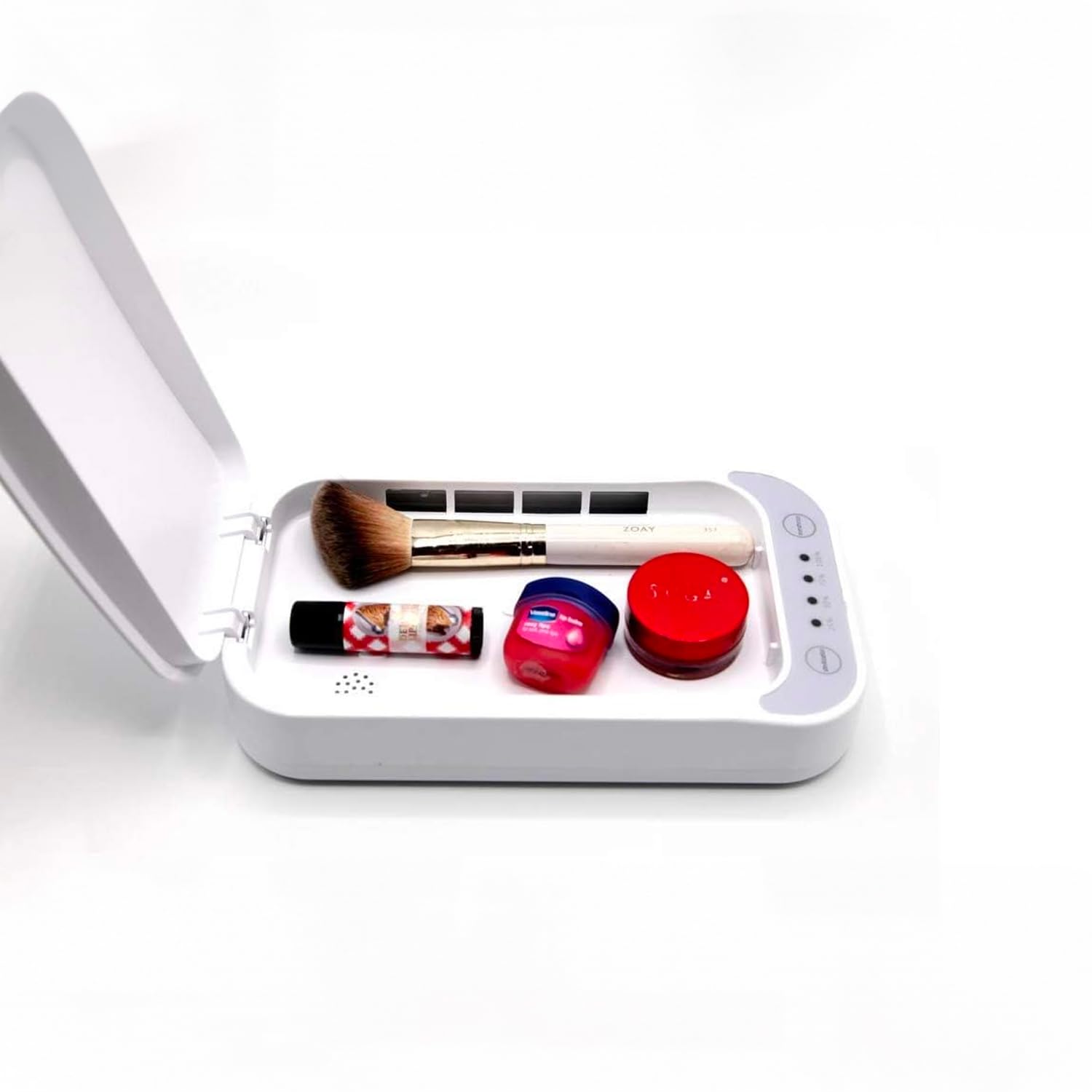 Avilia Box esterilizador y desinfectante a los rayos UV – Ideal para herramientas y accesorios elimina hasta el 99,9% de bacterias y virus – para teléfonos, accesorios, pinceles y herramientas – Fácil