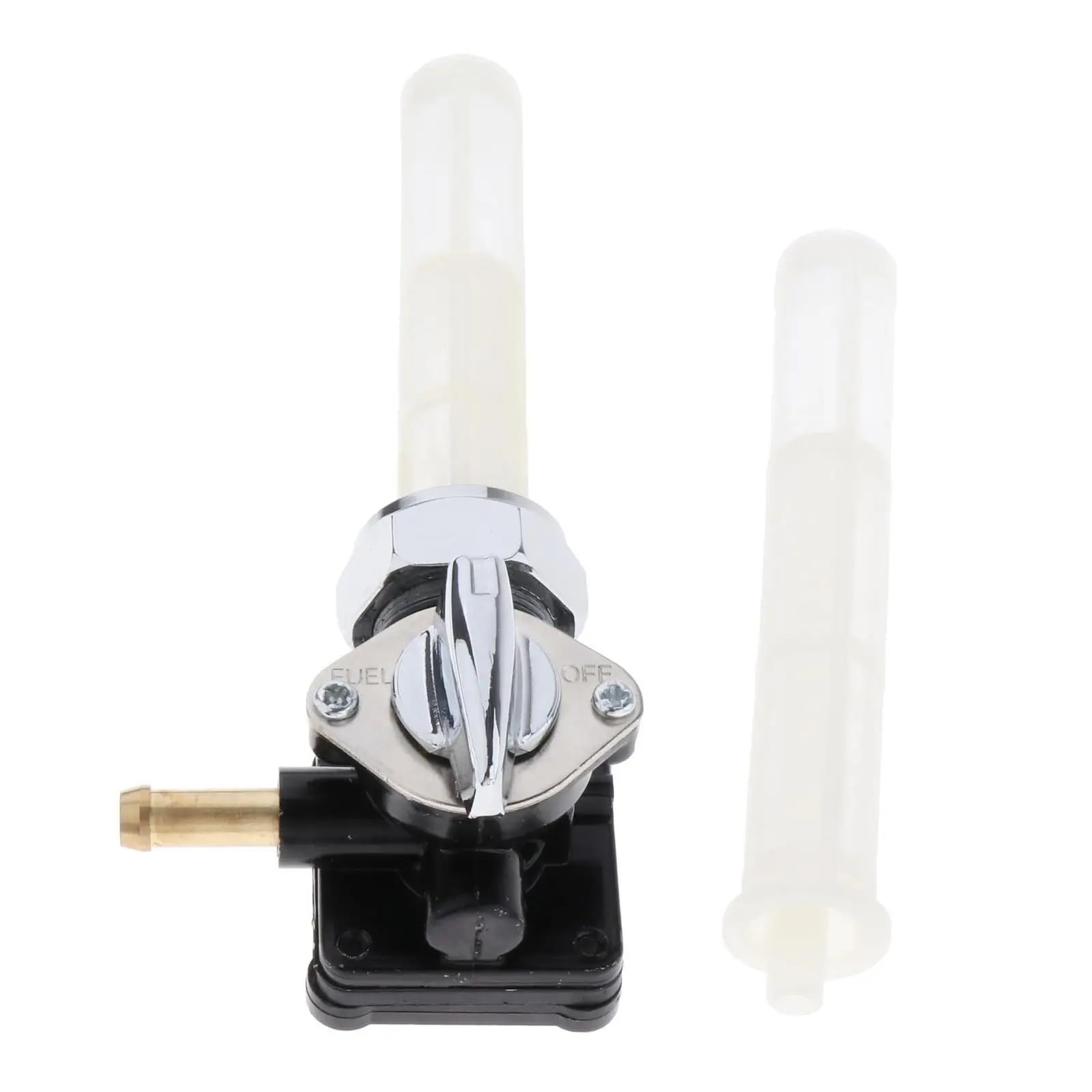 Montaggio iniezione e accessori per moto Rubinetto del carburante, interruttore di spegnimento del gas resistente, adatto per Flst Fxst di ricambio Rubinetto Benzina Moto