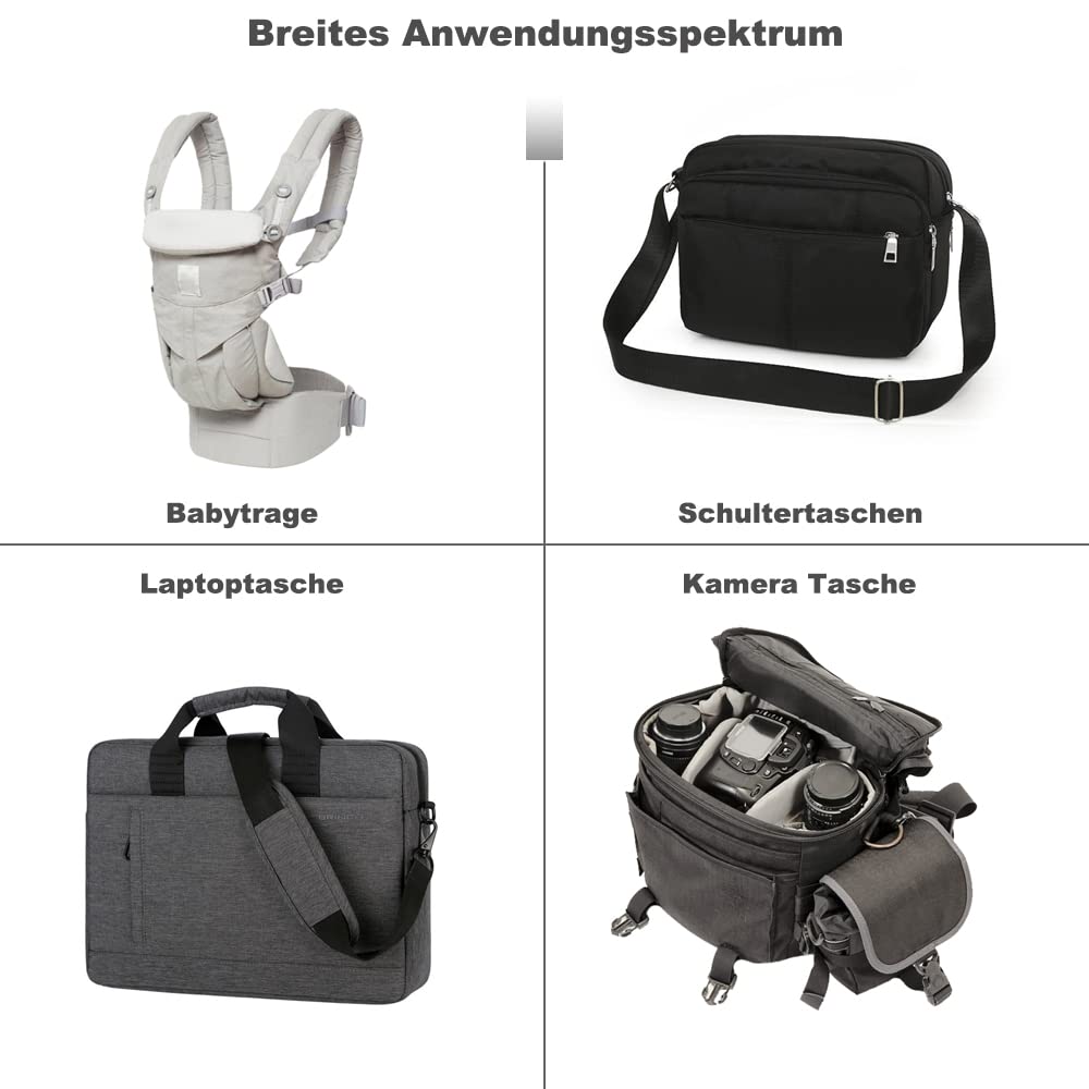 Wilcractk Gurtpolster Auto 4er Set - Aus Weicher Eisseide, Mit Klettverschluss - Bequemer Gurtschoner Für Kinder & Erwachsene