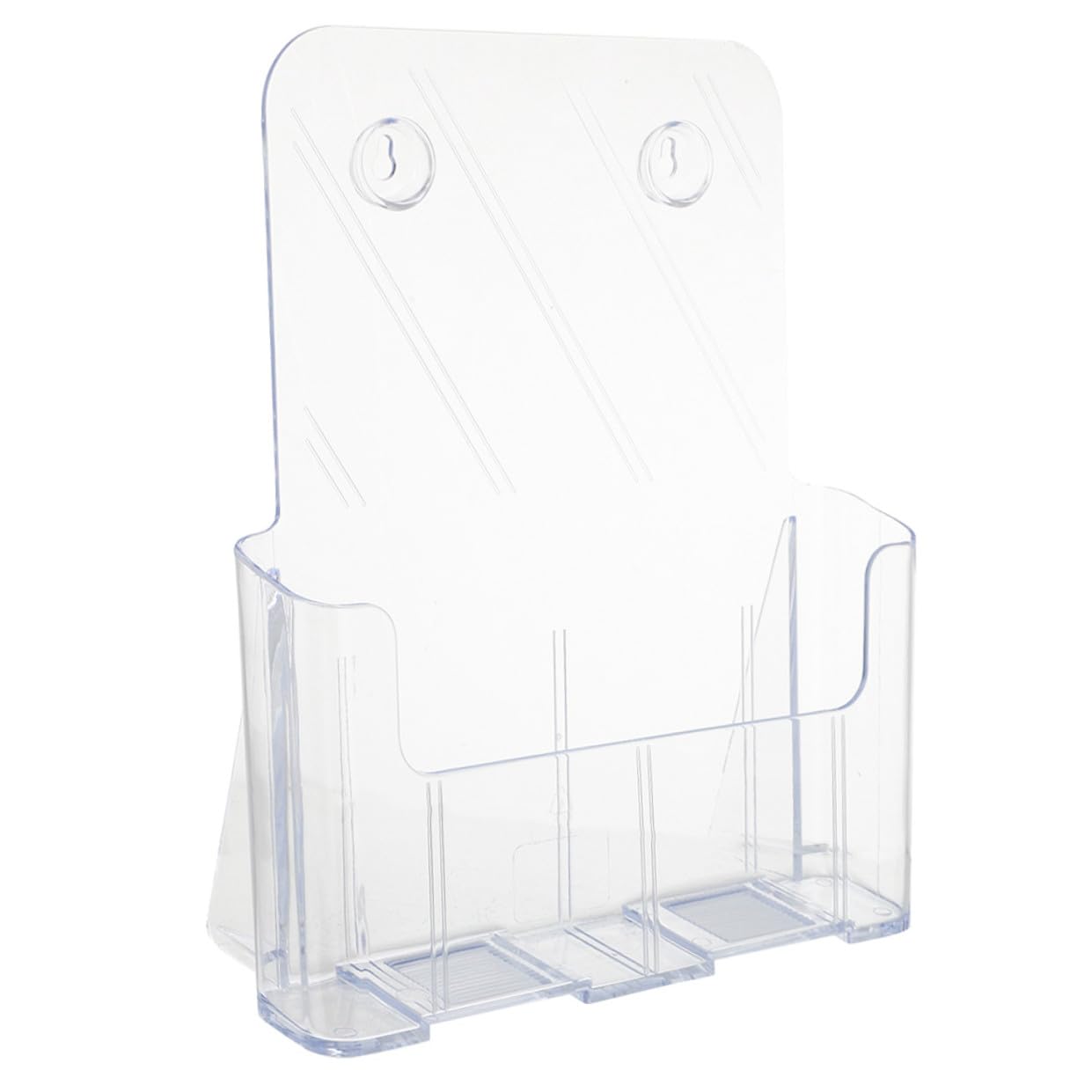 Revistero transparente de pared PRETYZOOM y organizador de archivos para el hogar