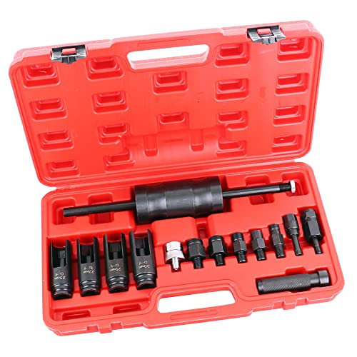 Best Outil d'extraction d'injection 14 pièces compatible avec Bosch Delphi Deso Siemens Injecteur Diesel