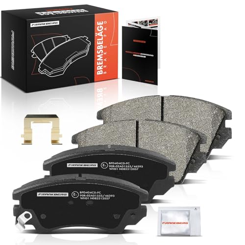 Frankberg Brake Pad Set incl. 4x Pads Front Compatible with Insignia A Sports Tourer G09 Astra J Caravan P10 Zafira Tourer C P12 Replace# 13237751,22959104
