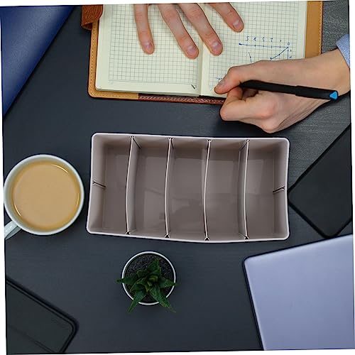 Caja organizadora multi-compartimentos para monedas y billetes miniatura 5