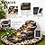 Pivotify 38.2" L Solar Water Fountain Outdoor,5-Tier Rock Waterfall Fountains Solar Powered Floor Standing Outdoor Water Feature with LED Lights for Patio, Garden,Porch, Yard, Home Art Decor?Brown?