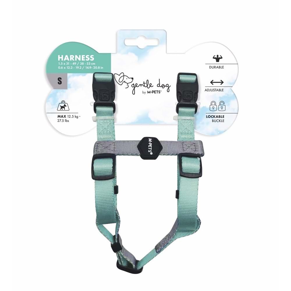 M-PETS GENTLE DOG GÖĞÜS TASMASI GREEN (S)
