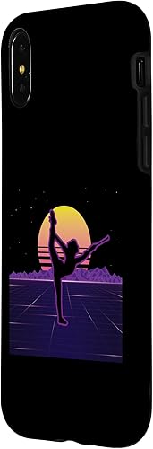 Miniatura 5 de Funda para iPhone 12/12 Pro Retro Baton Twirling Majorette Baton Twirler