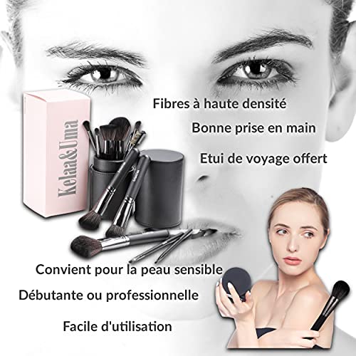 Set di pennelli per il trucco professionale, 12