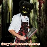 Zoom IMG-2 costume halloween uomo horror maschera Zoom IMG-2 costume halloween uomo horror maschera