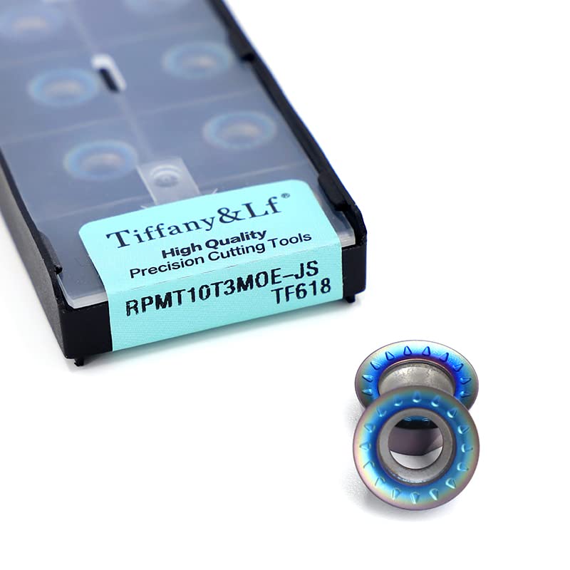 Deskar 100% Original RPMT RPMT10 RPMT10T3 RPMT10T3MOE JS RPMT10T3MOE-JS TF618 Milling Insert