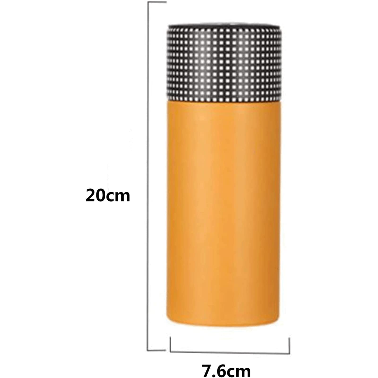ZUMAHA Humidor Scatola Scatola per sigari in Pelle, Custodia da scrivania per 5 sigari, umidificatore per sigari con igrometro, Custodia per sigari freschi Personalizzato